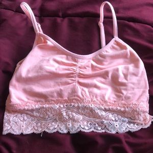 Peach Lace Bra Wish & Whim Small/Medium
